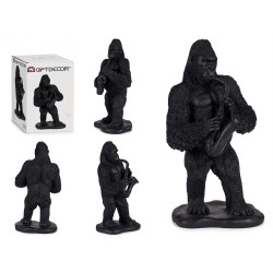 GORILA CON SAXOFONE PRETO 