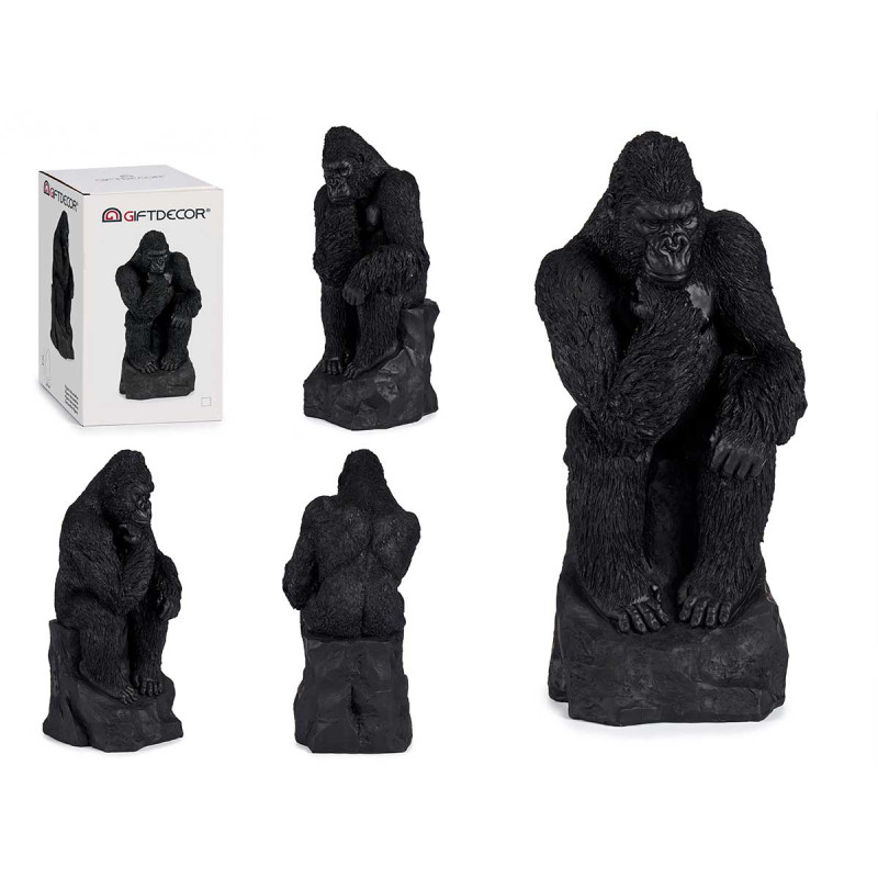 GORILLA THINKING BLACK