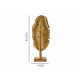 BIG GOLD PLAIN SHEET WITH HOLDER 