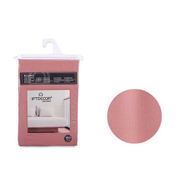 DRAP HOUSSE 150CM COULEUR CORAL 