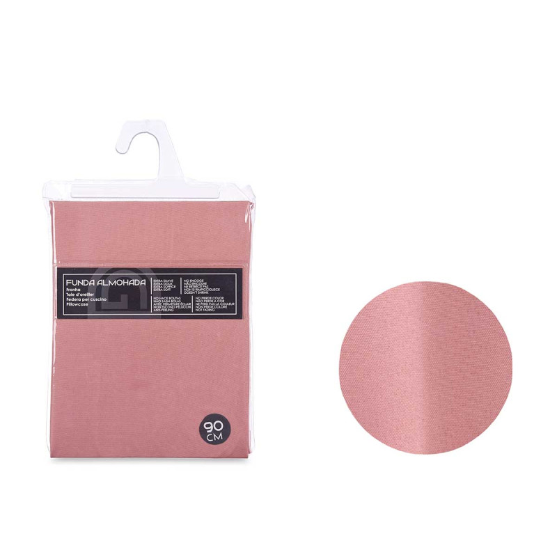 FUNDA ALMOHADA 90CM COLOR CORAL