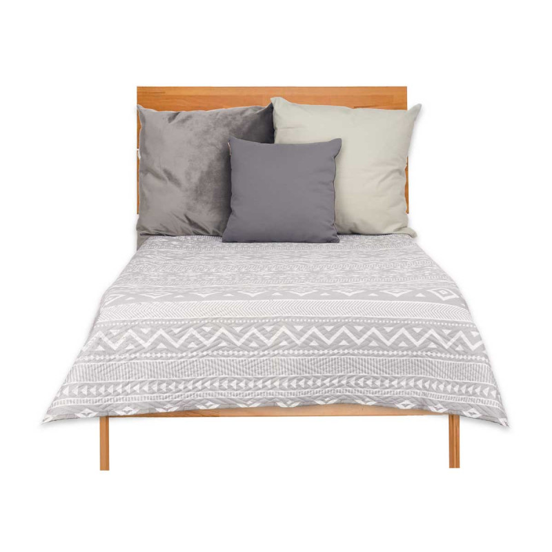 COLCHA CAMA 240X260 ETNICO REVERSÍVEL