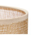 LAMPE DE TABLE HAUTE OVALE EFFET BOIS
