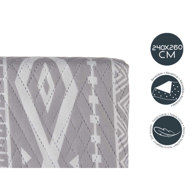 240X260 ETHNIC REVERSIBLE BEDSPREAD