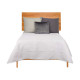 COLCHA CAMA REVERSIBLE 180X260 BLANCO