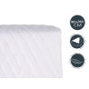 COLCHA CAMA REVERSIBLE 180X260 BLANCO