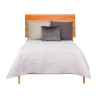 COLCHA CAMA REVERSIBLE 240X260 BLANCO