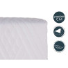 COLCHA CAMA REVERSIBLE 240X260 BLANCO