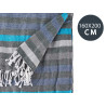 160X200CM BLUE STRIPE MULTI-PURPOSE 