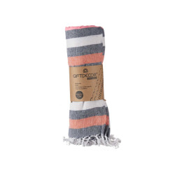 160X200CM PINK STRIPE MULTI-PURPOSE 