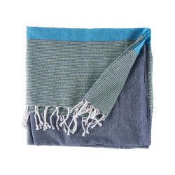 160X200CM MULTI BLUE STRIPE MULTI-PURPOSE 