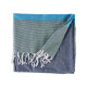 MULTIUSO 160X200CM MULTI RIGHE BLU