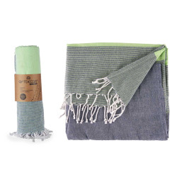 160X200CM MULTI GREEN STRIPE MULTI-PURPOSE 