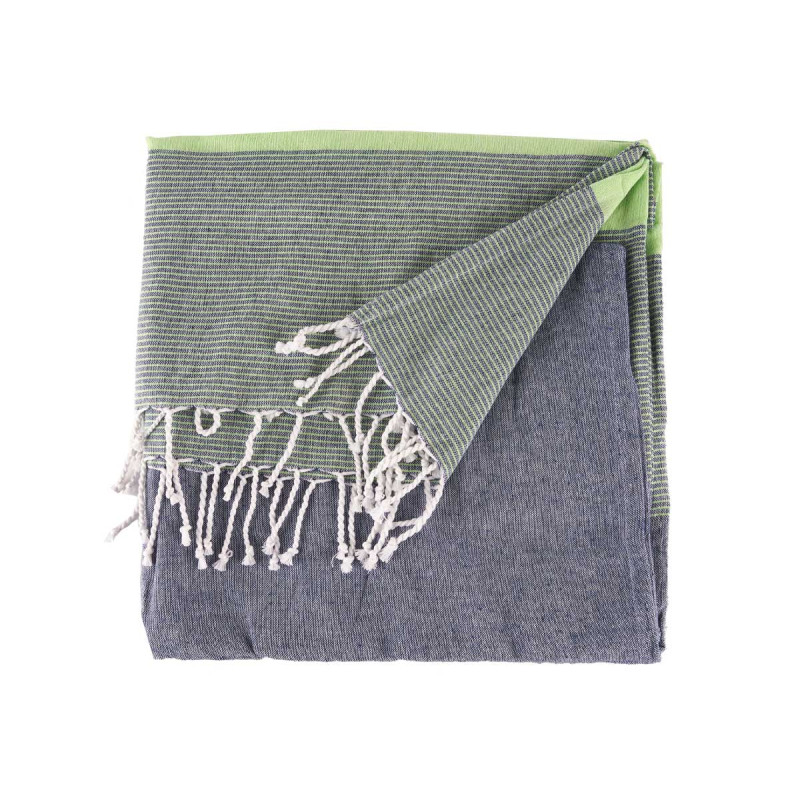 160X200CM MULTI GREEN STRIPE MULTI-PURPOSE 