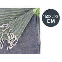 160X200CM MULTI GREEN STRIPE MULTI-PURPOSE 