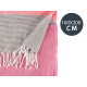 MULTIFONCTIONS 160X200CM MULT RAYURES ROSE