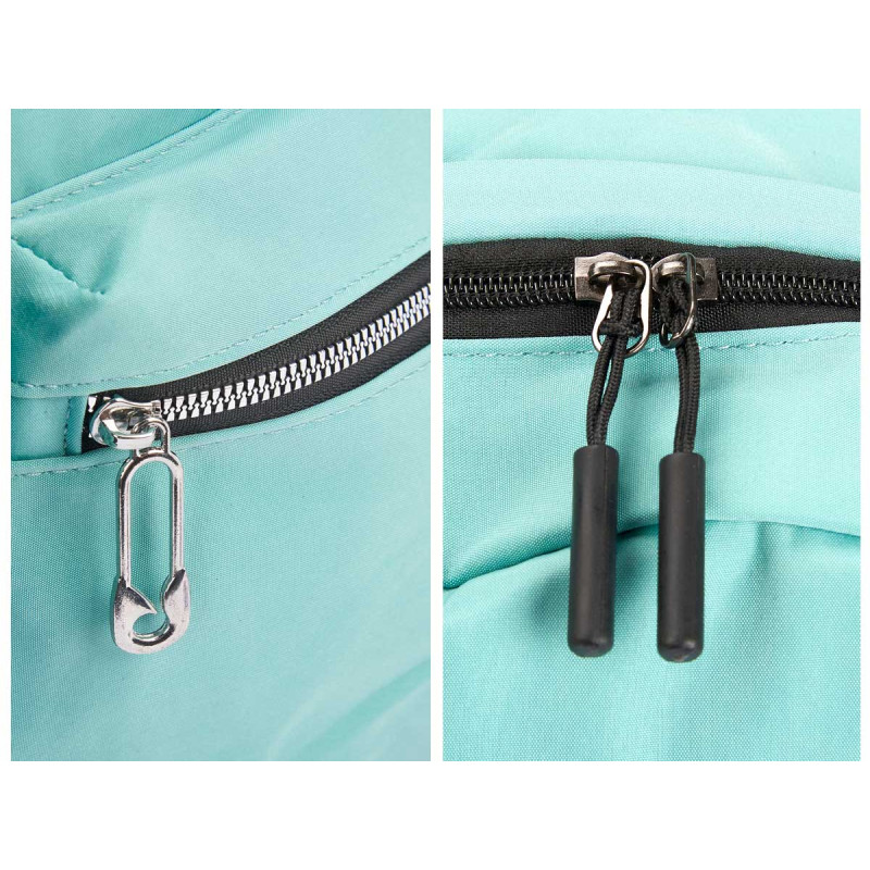 SAC À DOS DE VOYAGE VERT PÂLE