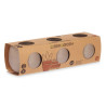 SET 3 MACETAS RESERVA AGUA 9,5 CM TAUPE