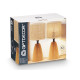 SET 2 LAMPES DE TABLE OVALES HAUTES