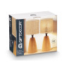 SET 2 LAMPES DE TABLE OVALES HAUTES