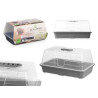 PLASTIC GREENHOUSE WITH 4,1L WITH VENTILATION