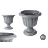 JARDINIÈRE EN FORME DE COUPE 48CM DIAM ANTHRACITE