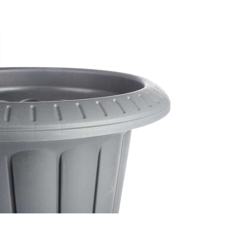 JARDINIÈRE EN FORME DE COUPE 48CM DIAM ANTHRACITE