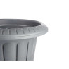 JARDINIÈRE EN FORME DE COUPE 48CM DIAM ANTHRACITE
