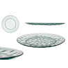 PLASTIC DINNER PLATE DOTS 30CM GREEN