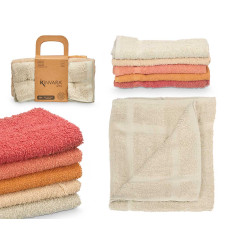 PANNO DA CUCINA COTONE 400 GR 50X50 ASS 5 TEGOLA