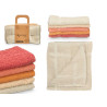 COTTON KITCHEN CLOTH 400GR 50X50CM ASSORT2 RUSSET 