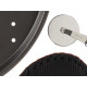 PIZZA SET PLATE GLOVE AND PIZZA CUTTER 