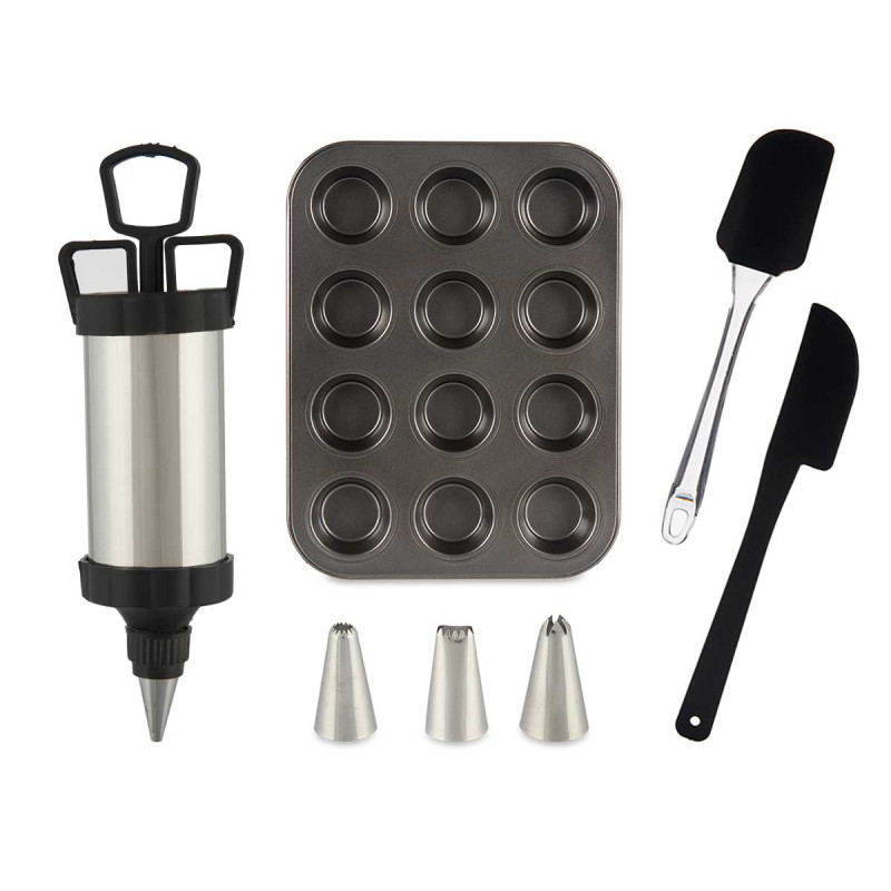 BAKING SET BAKING PAN BLADE AND SPATULA 