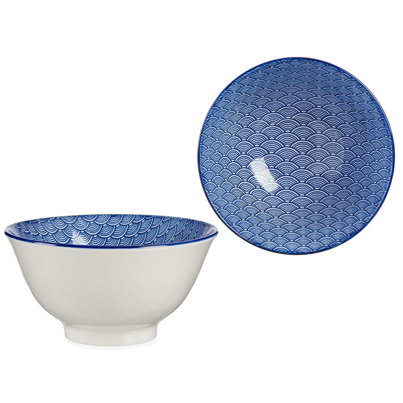 TERRINA 16CM ONDA GIAPPONESE BLU