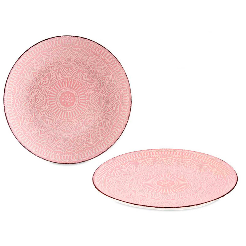 PIATTO IN RILIEVO ROSA PIATTO 27CM