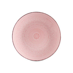 PIATTO IN RILIEVO ROSA PIATTO 27CM