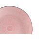 PLATO RELIEVE LLANO ROSA 27CM