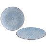 PLATO RELIEVE LLANO AZUL 27CM