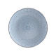 PRATO RASO RELEVO AZUL 27CM 