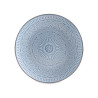 ASSIETTE RELIEF PLATE BLEU 27CM 