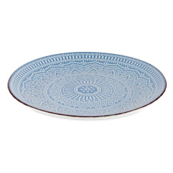 PLATO RELIEVE LLANO AZUL 27CM