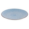 PLATO RELIEVE LLANO AZUL 27CM