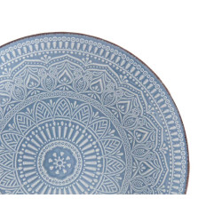 PLATO RELIEVE LLANO AZUL 27CM
