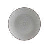 PLATO RELIEVE LLANO GRIS 27CM