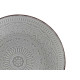 PLATO RELIEVE LLANO GRIS 27CM