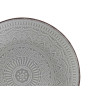 PLATO RELIEVE LLANO GRIS 27CM