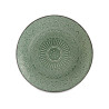 ASSIETTE RELIEF PLATE VERT 27CM 