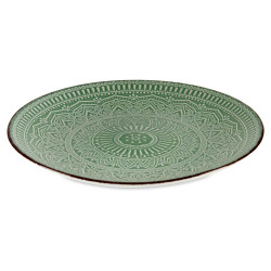 ASSIETTE RELIEF PLATE VERT 27CM 