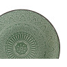 ASSIETTE RELIEF PLATE VERT 27CM 