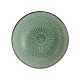 ASSIETTE RELIEF CREUSE VERT 18,5CM 